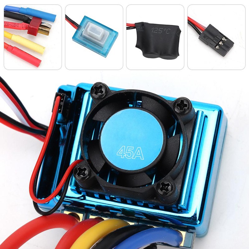 V2.3 Brushless Electric Speed Controller ESC for RC Car Accessory