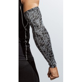 Otafuku Glove JW-618 Men's Summer Arm Cover, Compression, Sweat Absorbent, Quick Drying, UV Protection, Cool Touch, Black, LL, Set of 3