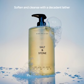 Salt & Stone Salt & Stone Body Wash with Antioxidants for Deep Moisture | For Women & Men, Sulfate, Paraben, & Dye Free, Leaving Skin Soft and Hydrated