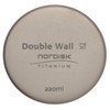 NORDISK 119010 Outdoor Camping Mug, Titanium, Double Wall, 7.8 fl