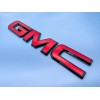 Auto Front GMC Red Black OVERLAY Emblem Badge Fit 2023