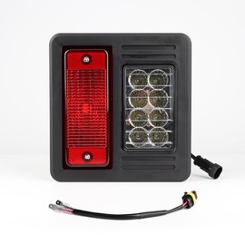 AGP.1978 2PCS LED Tail Light Kit 6670284 Compatible with Bobcat Skid Steer Loader S100 S130 S150 S160 S175 S185 S205 S220 S250 S300 S330 S450 S510 S530 S550 (2PCS Rear Reversing Lights)