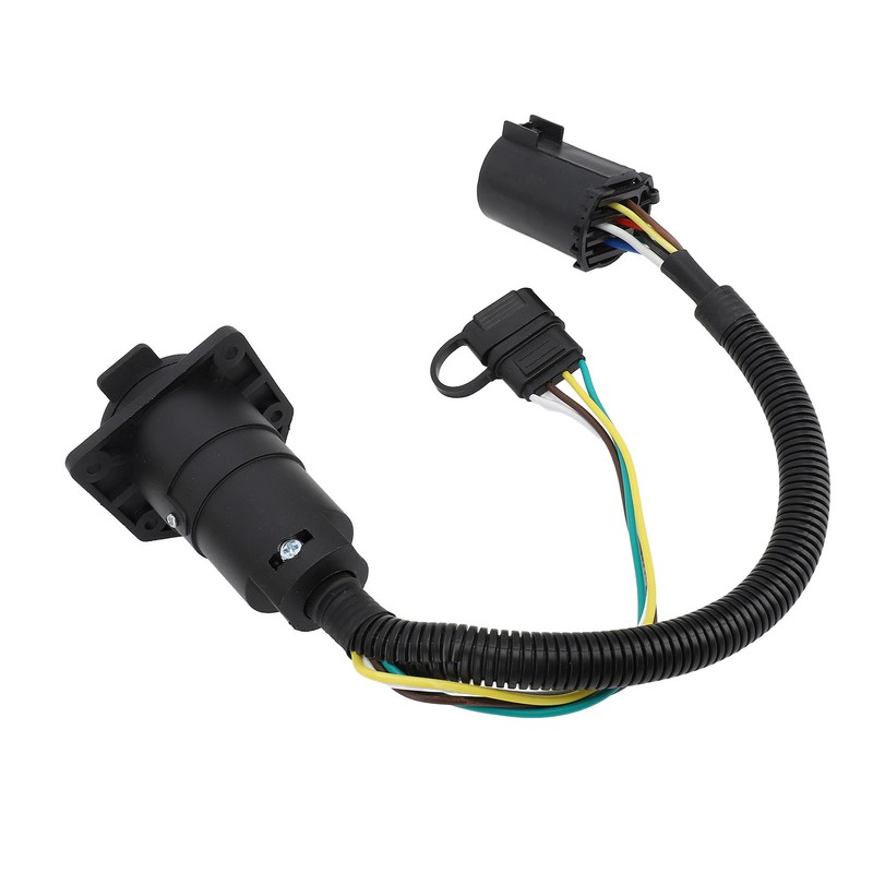 6‑24V 7 Pin to 7 and 4 Pin Trailer Adapter
