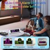 Digital Alarm Clocks for Bedrooms, LED Desk Clock with RGB