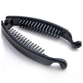 1Pc Black Woman's Banana Hair Clips Twisted Clips Hair Clips Hairpins Hair Accessories