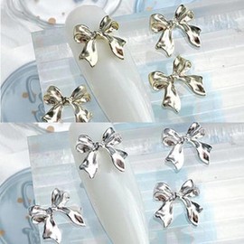 Metal Bling Ribbon Parts_Long Ribbon / 메탈 블링리본 파츠_긴리본