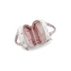SNIDEL SHGG256086 Canvas Travel Pouch (FLOWER), pink (PNK)