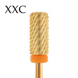 MIRACLE 3/32" Nail Drill Bits Crystal Top Large Barrel Head for Electric Drill Machines ｜ (2X Coarse)