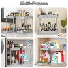Ukeetap 2 Pack Multi-Purpose Pull-Out Storage Organizers, Under Sink Organizers