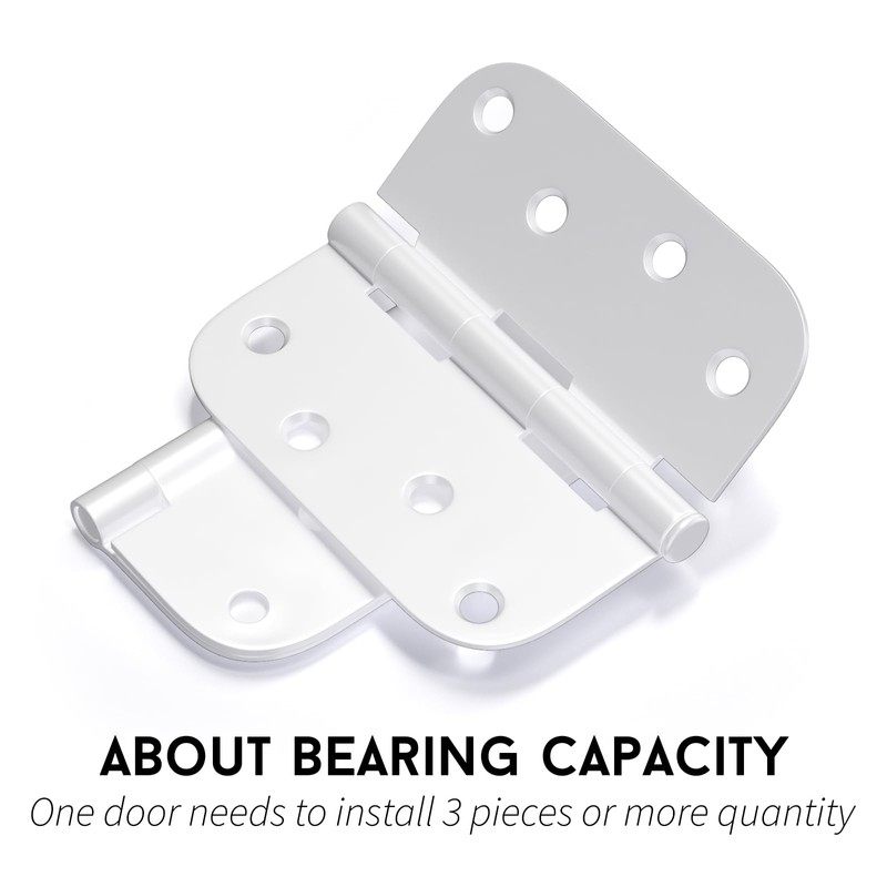 goldenwarm 24 Pack 4 inch Door Hinges, Heavy Duty Interior