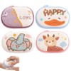 4 Esponja De Baño Para Bebe De Algodón, 15 X