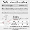 Generisch MTB Gloves, Half Finger Summer Cycling Gloves for Men