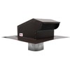 RDP Rooftop Exhaust Vent Cap with Damper and Bottom Extension