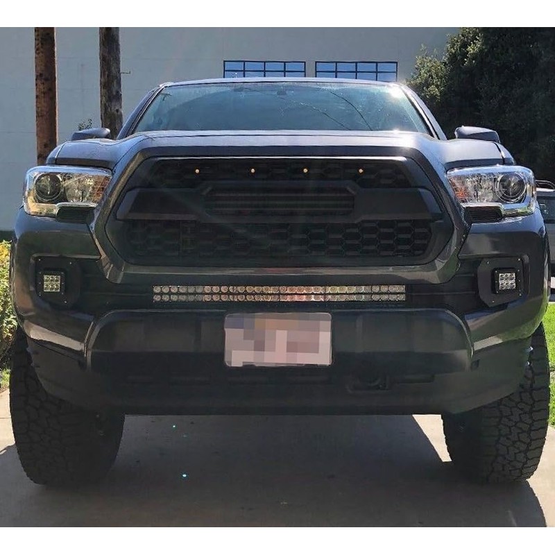 Dasen Lower Hidden Bumper Grille Mount Brackets 32 Inch LED