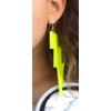 RUIZHEN Multicolor to Choose Acrylic Exaggerated Women Lightning Bolt Dangle