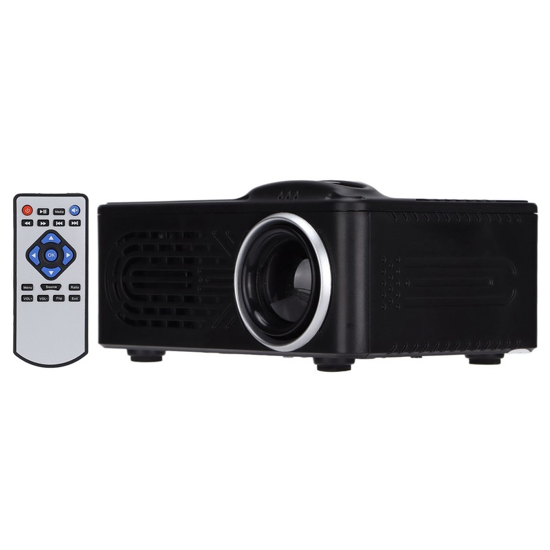 Mini Projector Portable with Audio and Video HD Multimedia Interface