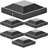 Dunzy 6 Pack Aluminum 3" x 3" Heavy Duty Post