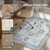 48"x60" Office Chair Mat for Hardwood Tile Floor, Under Desk