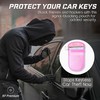 KF Premium Pink Faraday Pouch for Car Keys – Signal