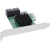 InLine® Interface Card, 4X SATA 6Gb/s Controller, PCIe 2.0 (PCI-Express)