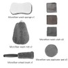 Nbfld 9 Piece Car Washing Machine Polishing Set Terry Cloth