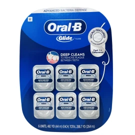 Oral-B Glide Advanced Floss, 6-pack