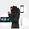 One Pair Heated Gloves 3 Level Temperature Touchscreen Anti Slip