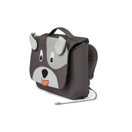 Affenzahn Preschool Bag Music Bag Shoulder Bag Backpack, gray, preschool bag