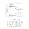Kozelo 4pcs Chain Connector Half Link Roller - [5/8 Inch