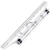 MyLifeUNIT - Regla de dibujo paralela multiusos, 30.5 cm, Plástico,