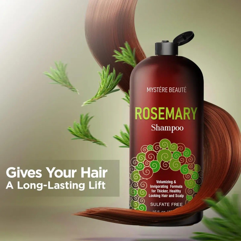Shampoo De Romero Con Biotina Mystère Beauté 16