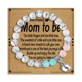 New Mom Bracelet Mom To Be Gift Mothers Day Gifts Pregnancy Gifts For First Time Moms New Mom Gifts For Women After Birth Gifts For New Mom Pregnancy Gifts For First Time Moms Gender Reveal Gift Ideas
