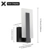 Joosenhouse Modern LED Wall Sconces Up and Down Wall Mount
