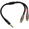 CESS-260 Balanced 4.4mm to RCA Female Jack Headphone Audio Adapter