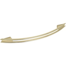Sun Chain Himalia LA Designer Furniture Handle Arch Handle Width 124 mm Die-Cast Zinc Plated 96 mm