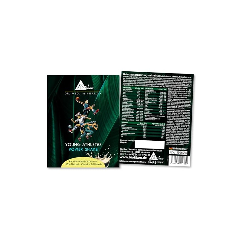 Young Athletes Power Shake According to Dr. Michalzik - No