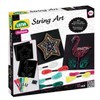 Lena 42656 String Art Flamingo & Star, Colourful