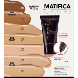 Maquillaje Facial Mate Jafra Tono Shell + Envio Inmediato