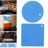 5 PCS 2 Round 3 Square Silicone Honeycomb Mat Multipurpose