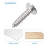 sourcing map Phillips Head Self Tapping Screws, #8 x 3/4"