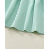Renotemy Baby Girl Dresses 6-12 Months Summer Girl Clothes Green