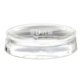 SNS Nails Dipping Powder French Dip Moulding (Mold) for Pink/White - Two-Sided French Manicure Mold for Flat or Curved Smile Line - Beautiful Clear Logo Mould to Match Any Decor