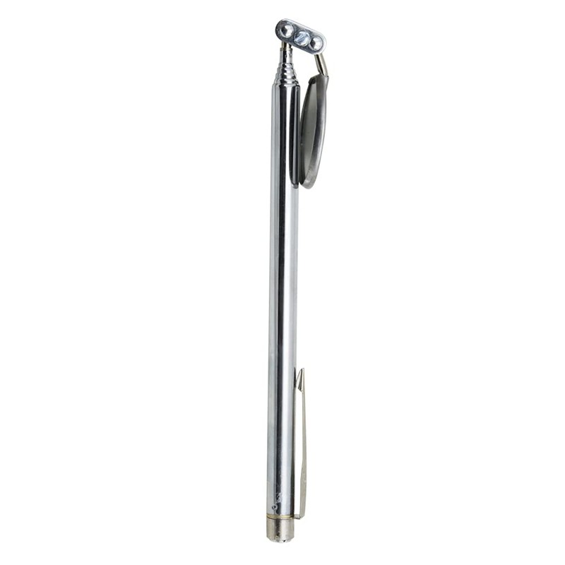 Inspection Mirror,XL Telescoping,10in.L