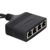 Gigabit Ethernet Splitter 1 in 4 Out 1000Mbps RJ45 Cable