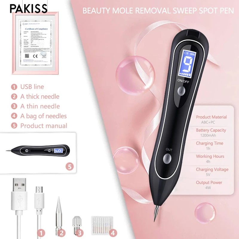 Pakiss 2023 Pigment-Based Mole and Dark Spot Removal Pen Instrumentcolor: