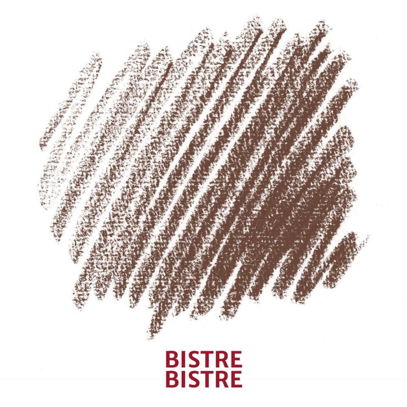 Conté à Paris 12 Count Sketching Crayons Set, Bistre