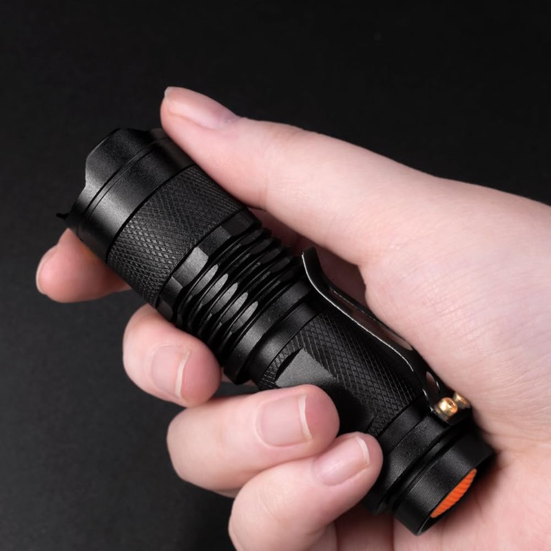 WAYLLSHINE High Power 1 Mode Red LED Flashlight, Single Mode