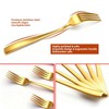 tiokin 6 Piece Dinner Forks Set, Food-Grade Stainless Steel Forks