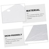 Baluue 20pcs Hair Catcher Sheets Disposable Bathroom Drain Beard Sink