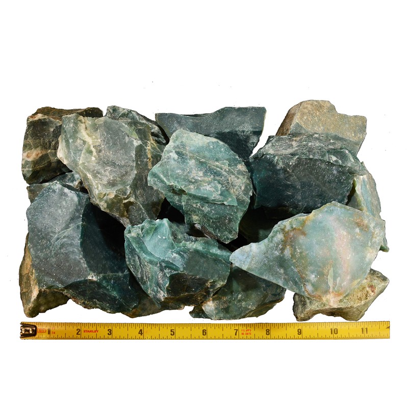 Rock Your Chakra Green Jasper 2 1/2" 4-7 Oz Large